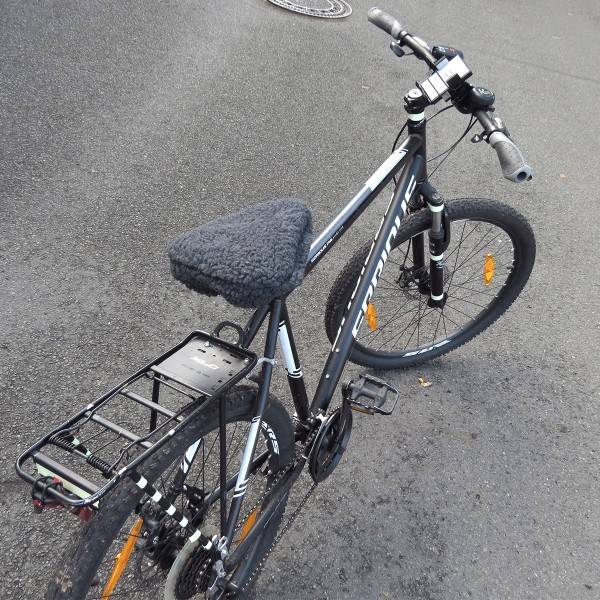 Sonia Originelli Fahrradsitzbezug Doppelschichtig Schurwolle Bike Riemen