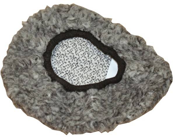 Sonia Originelli Fahrradsitzbezug Schurwolle Gummiriemen Sattel