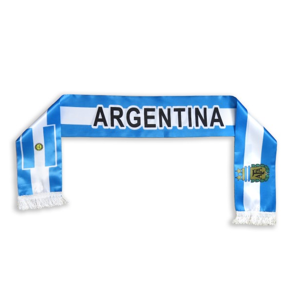 Sonia Originelli Fan-Paket "Argentinien" Argentina WM EM Fußball Schal Hawaiikette Hut Fanartikel