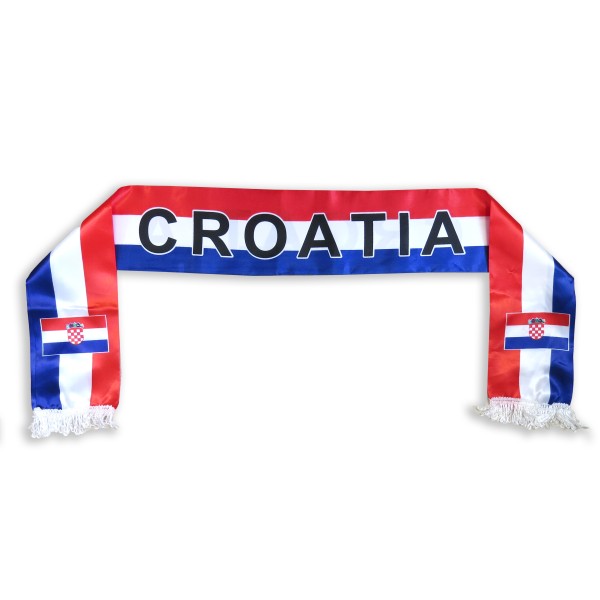 Sonia Originelli FAN PAKET EM "Kroatien" Croatia Fußball Schal Schminke Schweißband Mini Flagge