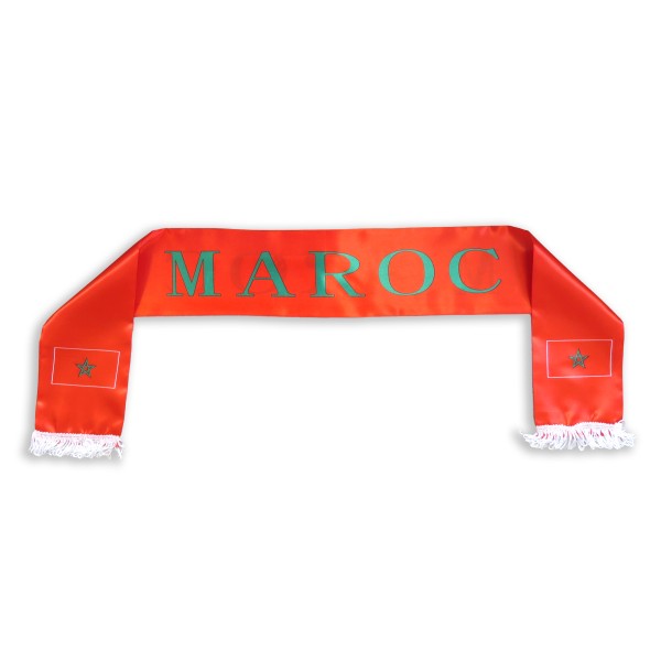 Sonia Originelli Fan-Paket "Marokko" Morocco WM EM Fußball Schal Hawaiikette Hut Schweissband Fahne Iro Perücke