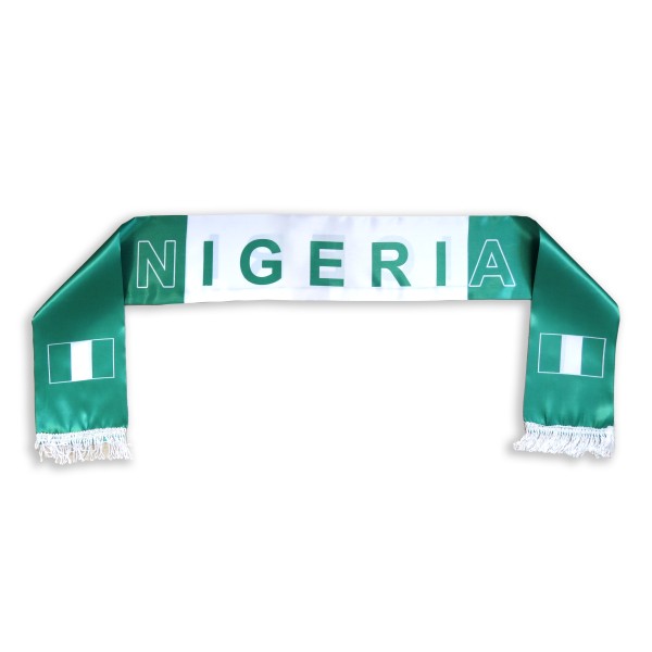 Sonia Originelli Fan-Paket "Nigerien" Nigeria WM EM Fußball Schal Hawaiikette Hut Fanartikel