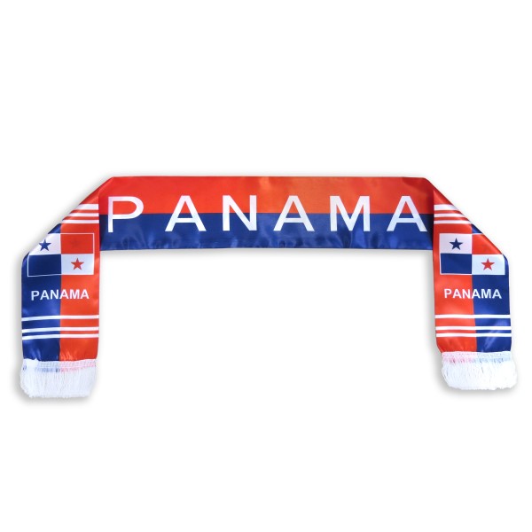 Sonia Originelli Fan-Paket "Panama" WM EM Fußball Schal Hawaiikette Hut Schweissband Fahne Flagge