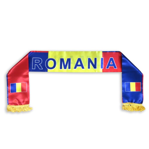 Sonia Originelli Fan-Paket "Rumänien" Romania WM EM Fußball Schal Hawaiikette Hut Fanartikel