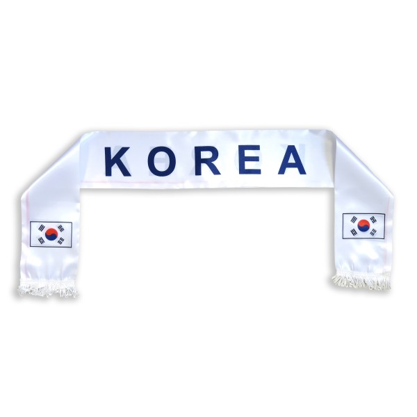 Sonia Originelli Fan-Paket "Südkorea" South Korea WM EM Fußball Schal Hawaiikette Hut Schweissband Fahne Iro Perücke