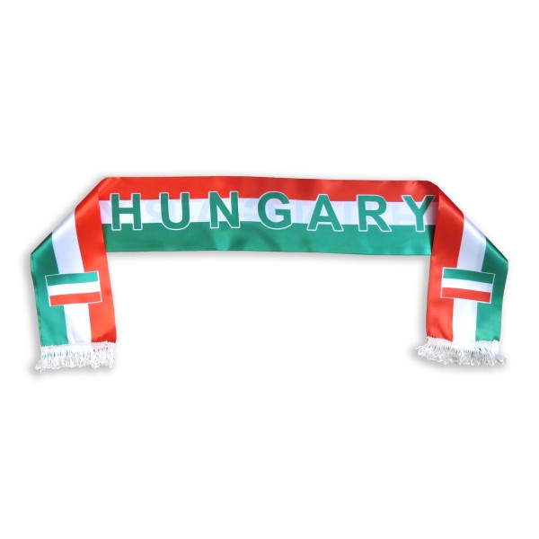 Sonia Originelli Fan-Paket "Ungarn" Hungary WM EM Fußball Schal Hawaiikette Hut Fanartikel