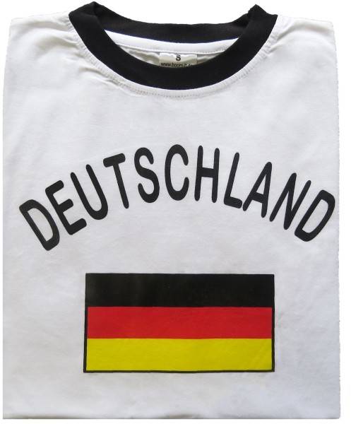 Sonia Originelli Fan-Shirt "Deutschland" Unisex Fußball WM EM Herren T-Shirt