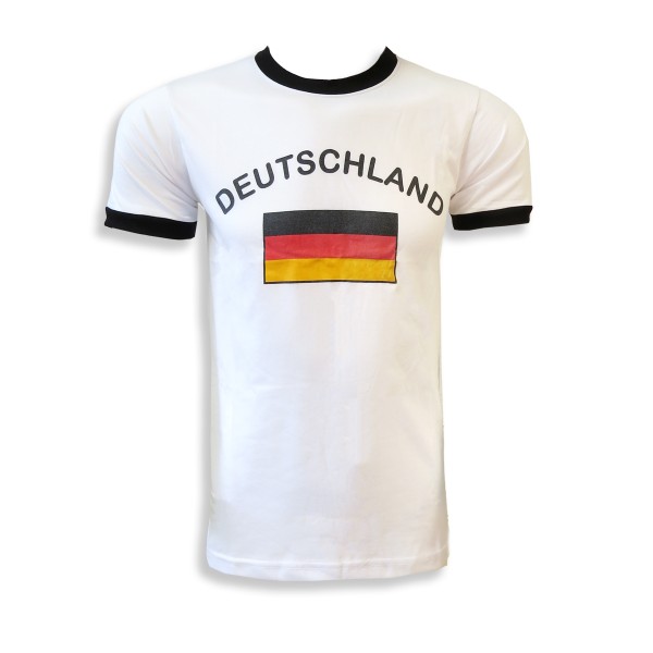 Sonia Originelli Fan-Shirt "Deutschland" Unisex Fußball WM EM Herren T-Shirt