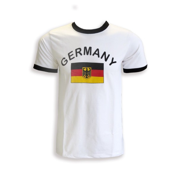 Sonia Originelli Fan-Shirt "Germany Adler" Unisex Fußball WM EM Herren T-Shirt