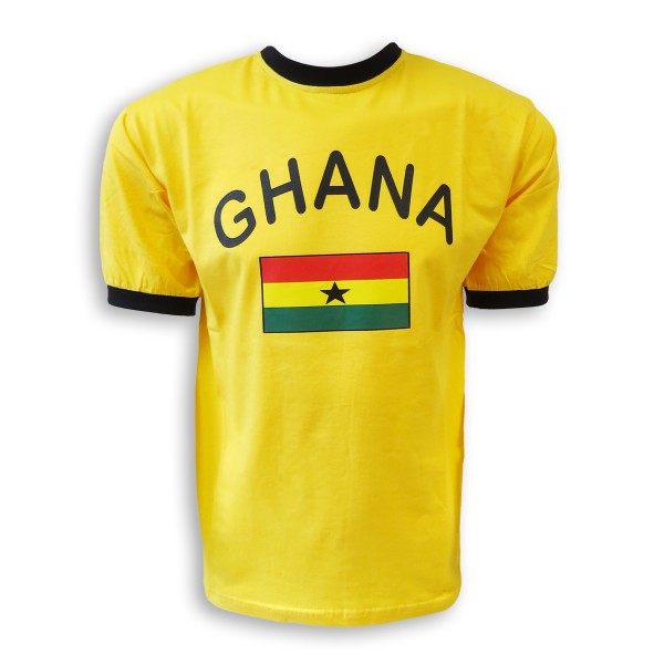 Sonia Originelli Fan-Shirt "Ghana" Unisex Fußball WM EM Herren T-Shirt