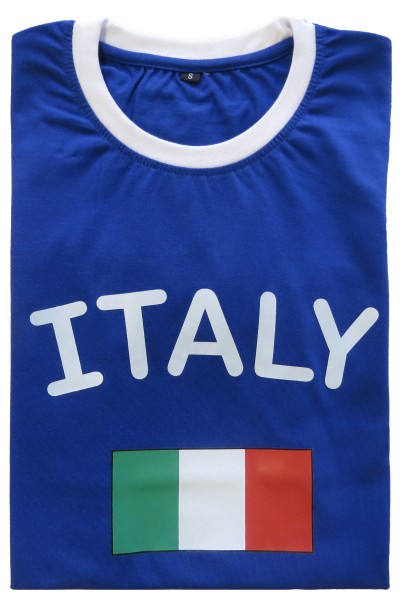 Sonia Originelli Fan-Shirt "Italy" Unisex Fußball WM EM Herren T-Shirt