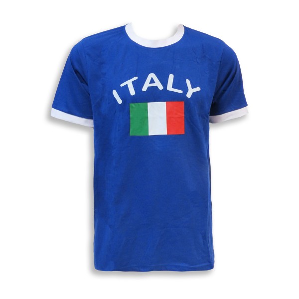 Sonia Originelli Fan-Shirt "Italy" Unisex Fußball WM EM Herren T-Shirt