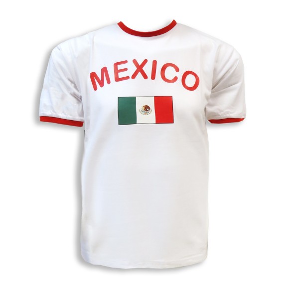 Sonia Originelli Fan-Shirt "Mexico" Unisex Fußball WM EM Herren T-Shirt
