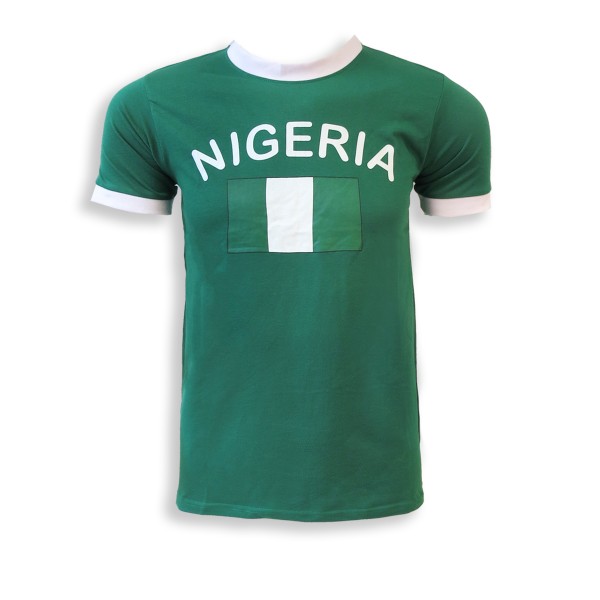 Sonia Originelli Fan-Shirt "Nigeria" Unisex Fußball WM EM Herren T-Shirt
