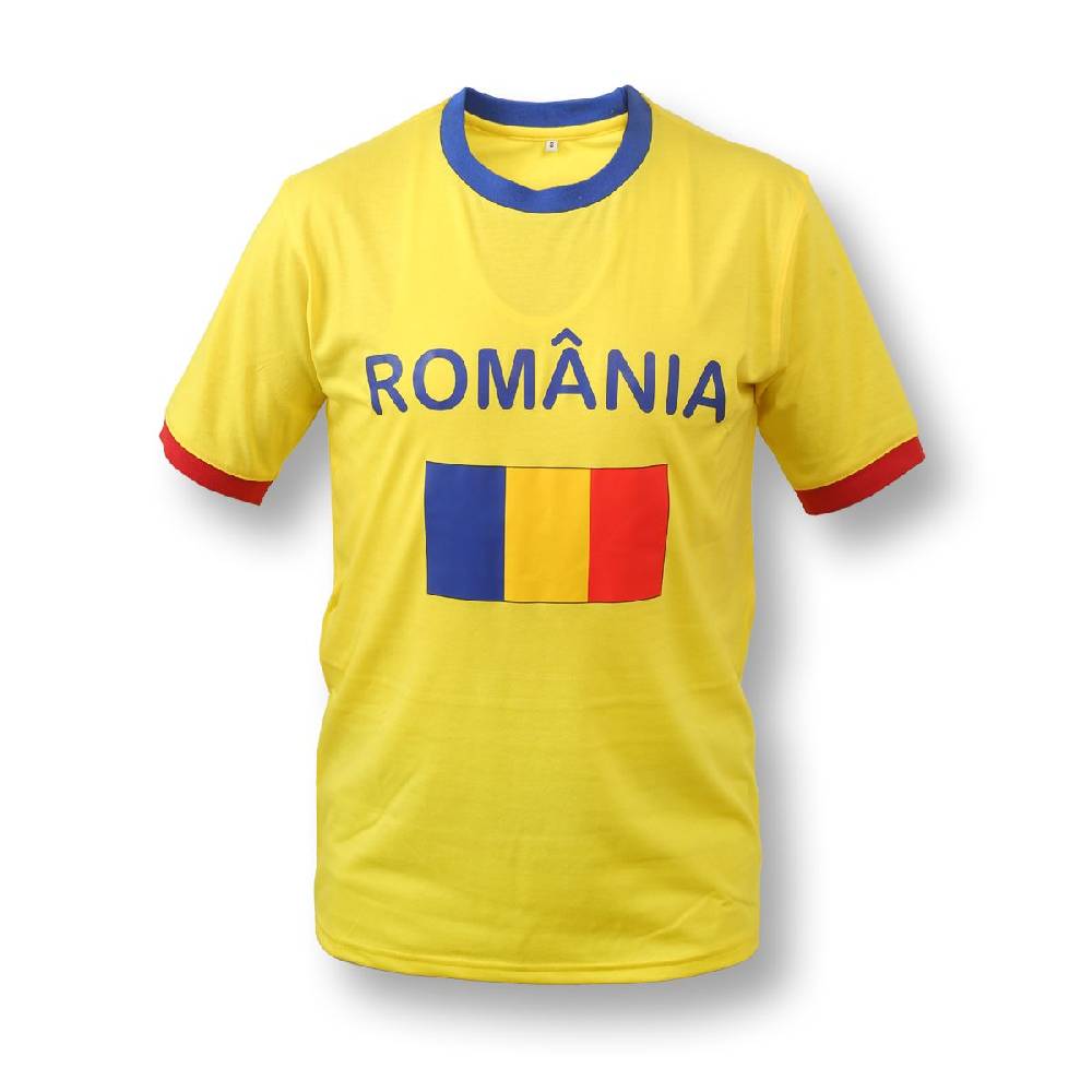 Sonia Originelli Fan-Shirt "Rumänien" Romania Unisex Fußball WM EM Herren T-Shirt