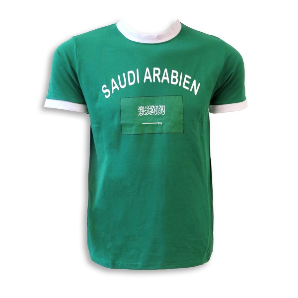 Sonia Originelli Fan-Shirt "Saudi Arabia" Unisex Fußball WM EM Herren T-Shirt