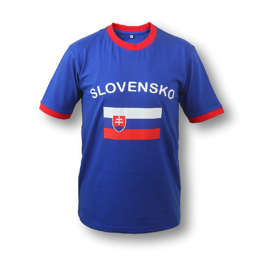 Sonia Originelli Fan-Shirt "Slowakei" Slovakia Unisex Fußball WM EM Herren T-Shirt