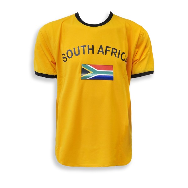 Sonia Originelli Fan-Shirt "South Africa" Unisex Fußball WM EM Herren T-Shirt