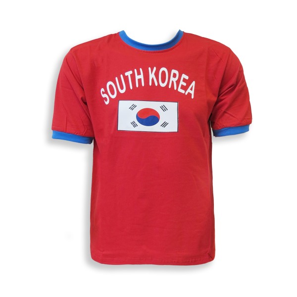 Sonia Originelli Fan-Shirt "South Korea" Unisex Fußball WM EM Herren T-Shirt