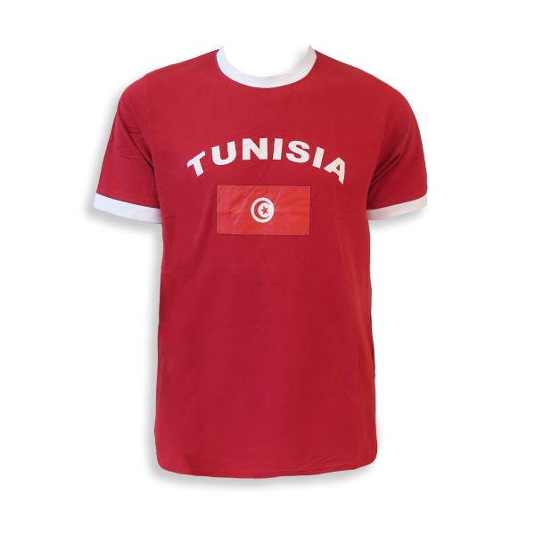 Sonia Originelli Fan-Shirt "Tunesia" Unisex Fußball WM EM Herren T-Shirt