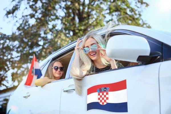 Sonia Originelli Fanpaket "Slowenien" Slovenia Fußball Flaggen Magnet Autofahnen