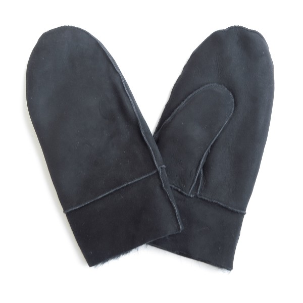 Sonia Originelli Fausthandschuh Schaf Lammfell Fäustlinge Leder Handschuhe