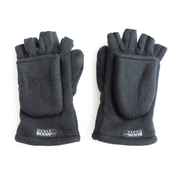 Sonia Originelli Fleecehandschuhe Finger Halbfinger Faustumschlag Winter