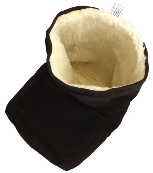 Sonia Originelli Fußwärmer Schurwolle Winter Fußsack Warm Kuschelig