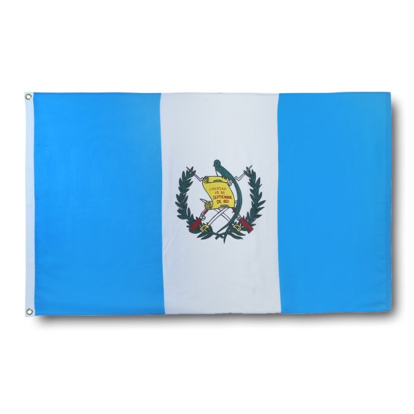 Sonia Originelli Guatemala Fahne Flagge 90 X 150 Cm Fanartikel Hissfahne Ösen WM EM