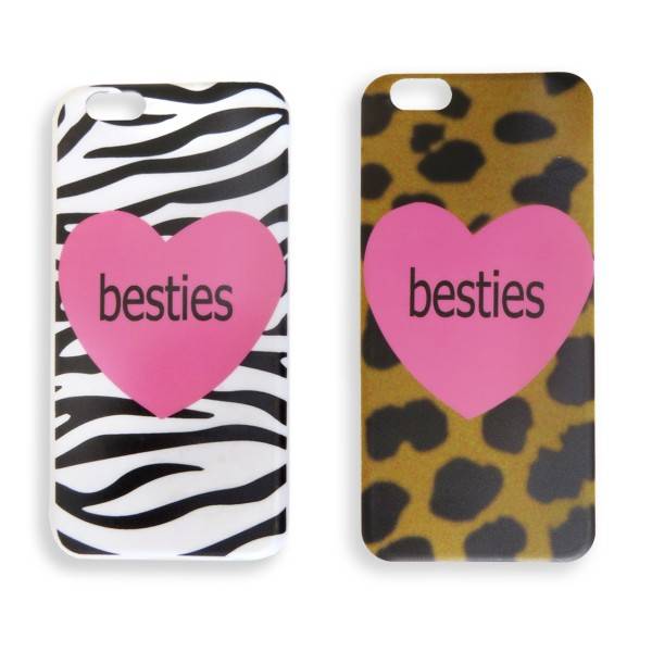 Sonia Originelli Handyhülle Best Friends Leo Zebra Case Schutz Cover