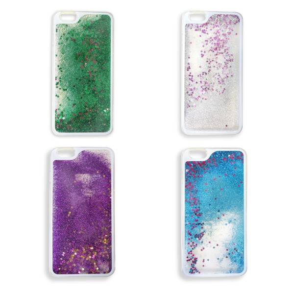Sonia Originelli Handyhülle Fliessend Cover Schutz Case Glitzer 3D Smartphone