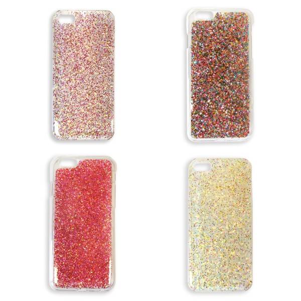 Sonia Originelli Handyhülle Glitzer Cover Schutz Case Smartphone