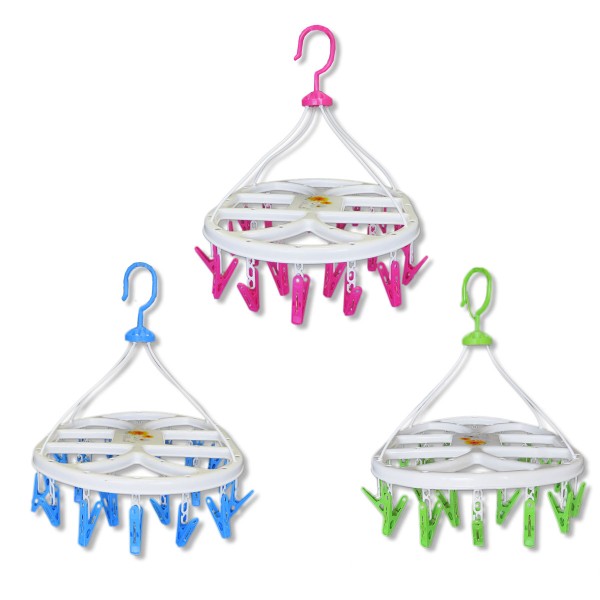 Sonia Originelli Hängedisplay Klammern Oval Wäsche Schalhalter