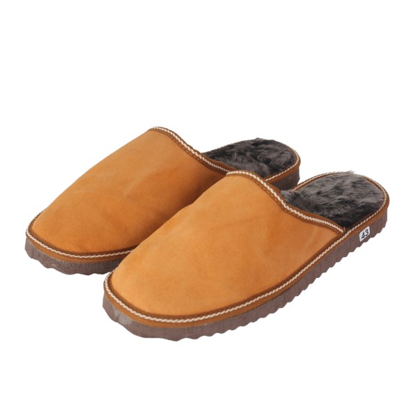 Sonia Originelli Herrenpantoffel Schuhe Schaf Lammfell EVA Sohle Echt Leder