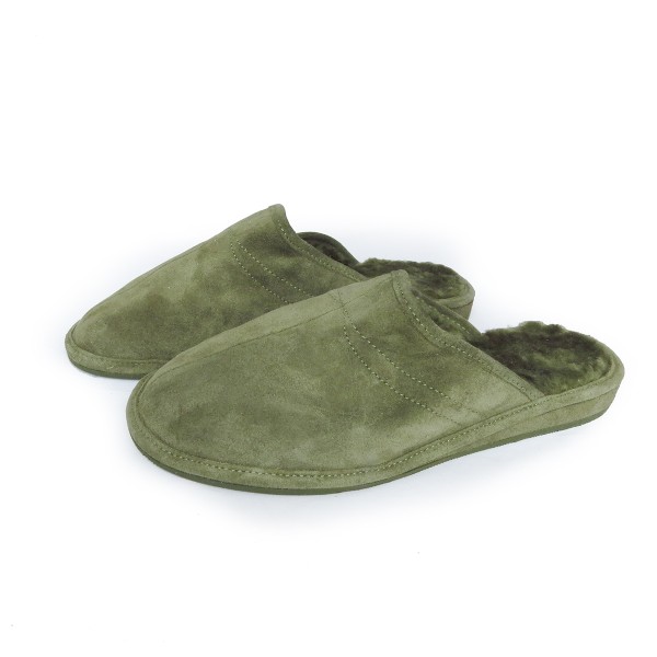 Sonia Originelli Herrenpantoffel Schuhe Schaf Lammfell EVA Sohle Echt Leder