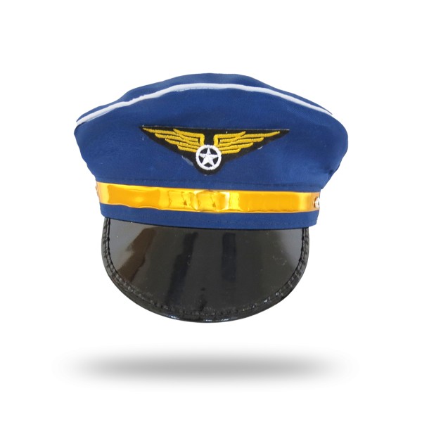 Sonia Originelli Hut "Pilot" Steward Kostüm Fasching Flugzeug Karneval