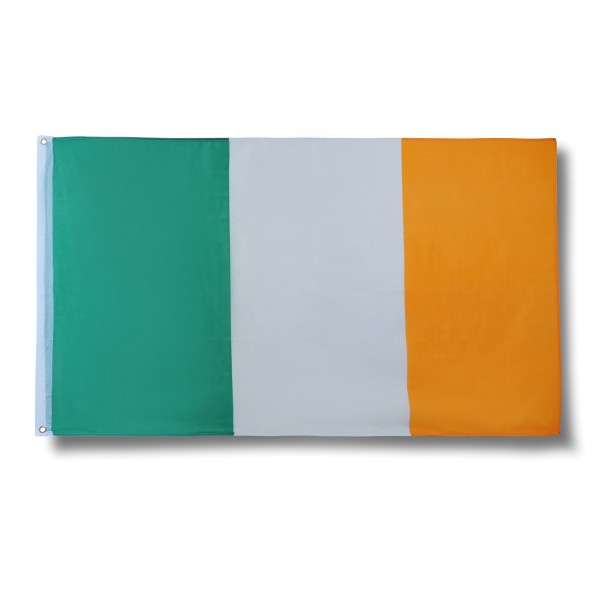 Sonia Originelli Irland Ireland Fahne Flagge 90 x 150 cm Fanartikel Hissfahne Ösen WM EM