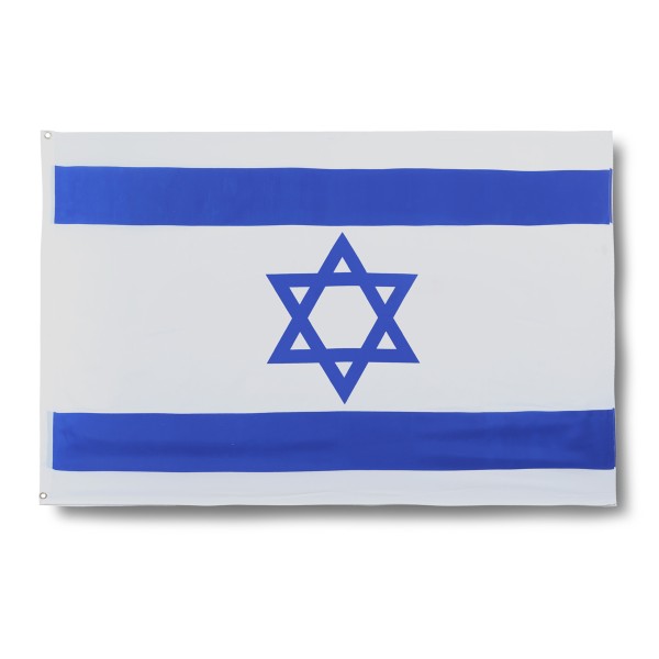 Sonia Originelli Israel Fahne Flagge 90 x 150 cm Fanartikel Hissfahne Ösen WM EM
