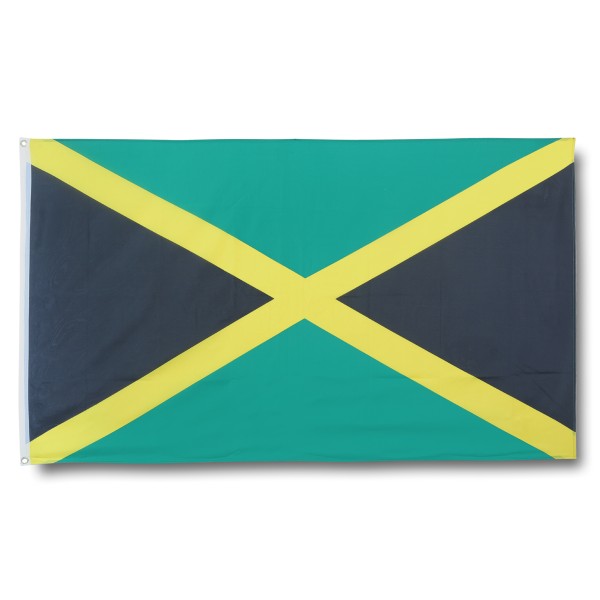 Sonia Originelli Jamaika Jamaica Fahne Flagge 90 x 150 cm Fanartikel Hissfahne Ösen WM EM