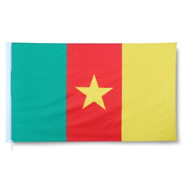 Sonia Originelli Kamerun Cameroon Fahne Flagge 90 X 150 Cm Fanartikel Hissfahne Ösen WM EM