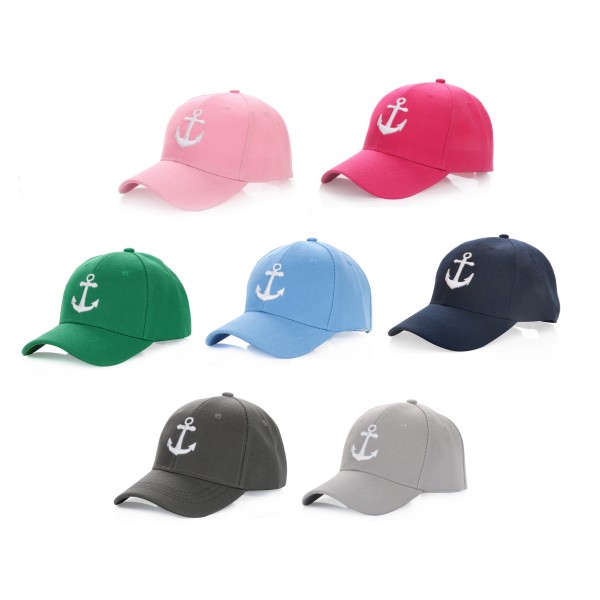 Sonia Originelli Kinder Baseball Cap "Anker" Mütze Maritim Snapback Unisex