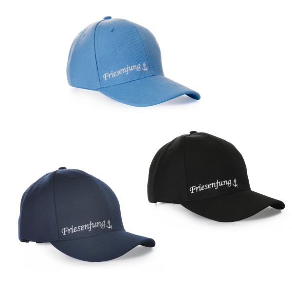 Sonia Originelli Kinder Baseball Cap "Friesenjung" Mütze Maritim Snapback Jungs