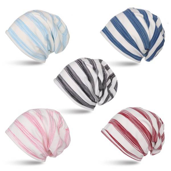 Sonia Originelli Kinder Beanie "Vintage Streifen" Mütze Maritim