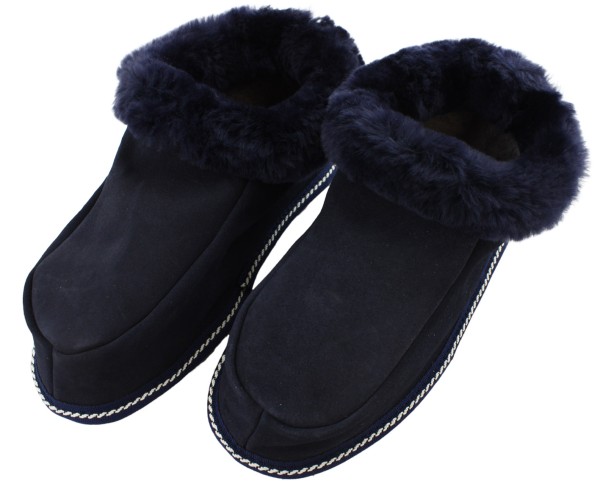 Sonia Originelli Kinder Hüttenhausschuh Lammfell Schaffell Leder