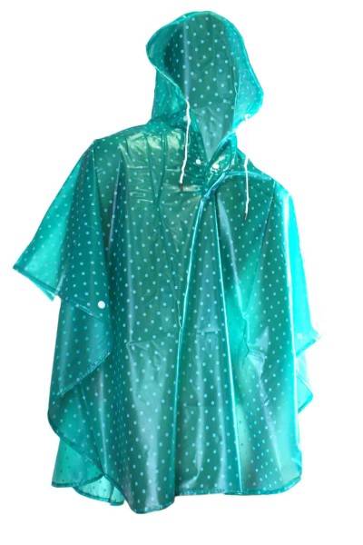 Sonia Originelli Kinder Regencape "Punkte" Regenschutz Poncho