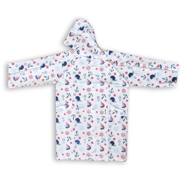 Sonia Originelli Kinder Regenjacke "Maritim" Regenschutz Mantel Anker