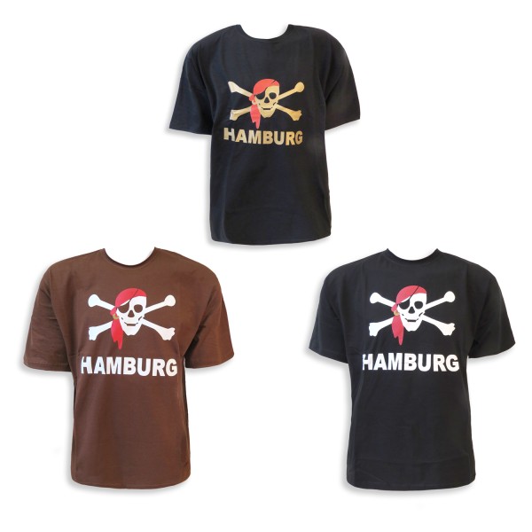 Sonia Originelli Kinder T-Shirt "Hamburg Pirat" Baumwolle