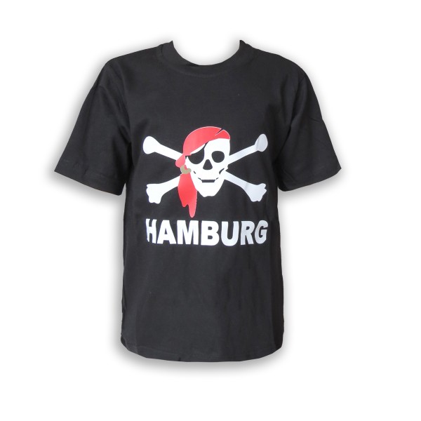 Sonia Originelli Kinder T-Shirt "Hamburg Pirat" Baumwolle