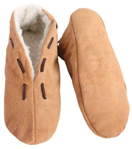 Sonia Originelli Kinder Wildlederhausschuh "Classic" Echt Leder Kuschelfell