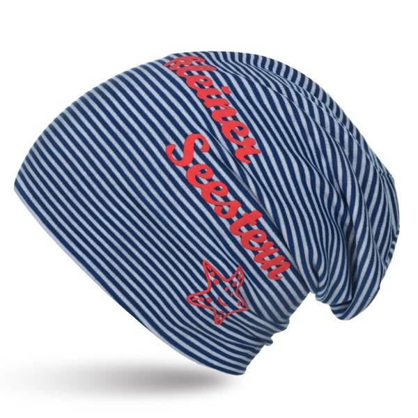 Sonia Originelli Kleinkind Beanie Mütze Baby "Kleiner Seestern" Maritim Streifen